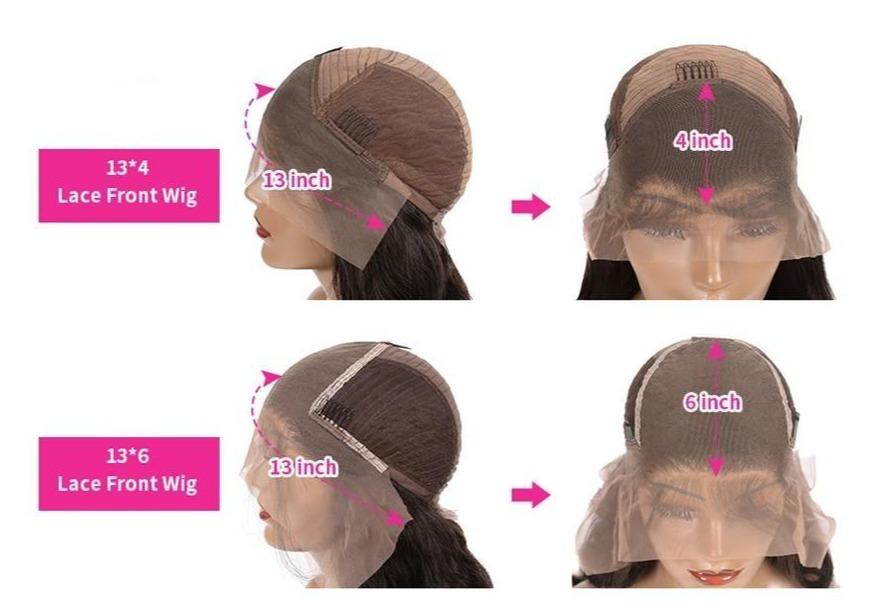 13x4 HD Transparent Lace Frontal Loose Body Wave Human Hair Wigs 180% |XoXoBexuty